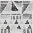 Rugs Living Room Rugs - 105" X 156" X 0.'75" Ivory/Mocha Polyester Rug HomeRoots