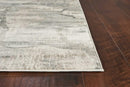 Rugs Living Room Rugs - 114" X 156" X 0.'25" Ivory/Mist Polypropylene / Viscose Rug HomeRoots
