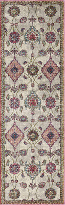 Rugs Living Room Rugs - 63" X 91" X 0.'25" Ivory Polypropylene Rug HomeRoots