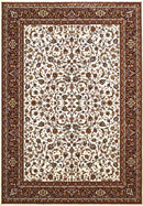 Rugs Long Runner Rugs 27" x 86" x 0.39" Ivory Polyester Runner Rug 6721 HomeRoots