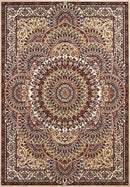 Rugs Long Runner Rugs - 27" x 86" x 0.39" Ivory Polyester Runner Rug HomeRoots