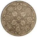 Rugs Modern Area Rugs 39" X 63" X 0.'5" Coffee Wool Rug 5541 HomeRoots