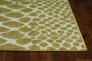 Rugs Modern Rugs 47" X 31" X 0.'25" Natural Polypropylene Rug 5247 HomeRoots