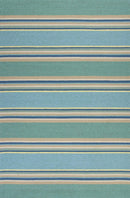 Rugs Ocean Rug 3'3" x 5'3" UV-treated Polypropylene Ocean Area Rug 3842 HomeRoots