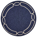 Rugs Ocean Rug - 78" X 114" X 0.'5" Ocean Polypropylene Rug HomeRoots