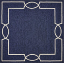 Rugs Ocean Rug - 96" X 132" X 0.'5" Ocean Polypropylene Rug HomeRoots