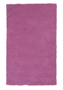 Rugs Pink Rug - 7'6" X 9'6" Polyester Hot Pink Area Rug HomeRoots