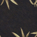 Rugs Round Rugs - 7'6" Round Wool Black Area Rug HomeRoots