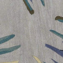 Rugs Round Rugs - 7'6" Round Wool Grey/Blue Area Rug HomeRoots