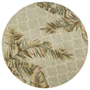 Rugs Round Rugs - 7'6" Round Wool Sage Area Rug HomeRoots