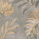 Rugs Round Wool Rug - 7'6" Round Wool Grey Area Rug HomeRoots