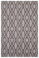 Rugs Rug Store 63" x 90" x 0.04" Brown Polypropylene Area Rug 6907 HomeRoots