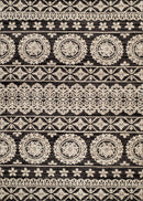 Rugs Rugs - 31" x 90" x 0.39" Onyx Polyester Mat Rug HomeRoots