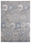 Rugs Rugs 63" x 86" x 0.39" Blue Polyester/Olefin Area Rug 7888 HomeRoots