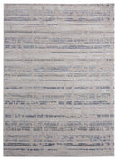 Rugs Rugs 63" x 86" x 0.39" Blue Polyester/Olefin Area Rug 7902 HomeRoots