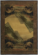 Rugs Rugs For Sale 23" x 88" x 0.45" Lodge Polypropylene Runner Rug 9423 HomeRoots