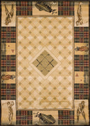 Rugs Rugs For Sale 23" x 88" x 0.45" Natural Polypropylene Runner Rug 9313 HomeRoots