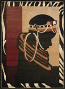 Rugs Rugs For Sale 63" x 86" x 0.31" Multi Polypropylene Area Rug 9495 HomeRoots
