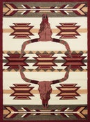 Rugs Rugs For Sale 63" x 86" x 0.31" Multi Polypropylene Area Rug 9508 HomeRoots