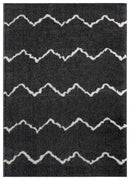 Rugs Rugs Near Me 39" x 59" x 1.2" Smoke Microfiber Polyester Mat Rug 1604 HomeRoots