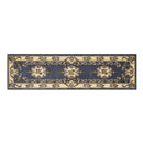 Rugs Runner Rugs - 2'2" x 7'11" Runner Polypropylene Blue Area Rug HomeRoots