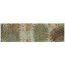 Rugs Runner Rugs - 2'3" x 8' Runner Wool Aqua Area Rug HomeRoots