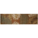 Rugs Runner Rugs - 2'3" x 8' Runner Wool Rust Area Rug HomeRoots