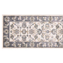 Rugs Runner Rugs - 2' x 7'7" Runner Polypropylene Ivory/Grey Area Rug HomeRoots