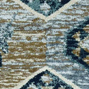 Rugs Runner Rugs - 2' x 7'7" Runner Polypropylene Seafoam Area Rug HomeRoots
