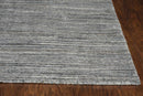 Rugs Rustic Rugs - 27" X 96" X 0.'5" Grey Pet Yarn Rug HomeRoots