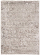 Rugs Rustic Rugs - 3.11" X5.07" X 0.38" Gray Polyester Area Rug HomeRoots