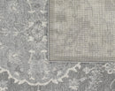 Rugs Rustic Rugs - 94" X 123" X 0.'5" Grey Polypropylene Rug HomeRoots