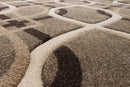 Rugs Silver Rug - 31" x 50" x 0.5" Stone Polypropylene Accent Rug HomeRoots