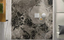 Rugs Silver Rug - 7'10" x 10'10" Polyester Silver Area Rug HomeRoots