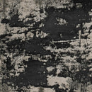 Rugs Silver Rug - 7'10" x 10'10" Polyester Silver Charcoal Area Rug HomeRoots