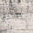 Rugs Silver Rug - 7'10" x 11'2" Polypropylene and Viscose Ivory Silver Area Rug HomeRoots