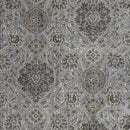 Rugs Silver Rug - 7'10"X 11'2" Viscose Silver Area Rug HomeRoots