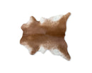 Rugs Tan Rug - 24" x 36" x 1.5" Tan Calfskin - Area Rug HomeRoots
