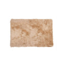Rugs Tan Rug - 3" x 5" Tan Rectangular Faux Fur - Area Rug HomeRoots