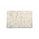 Rugs Tan Rug - 60" x 96" Tan, Sheepskin - Rug/Throw HomeRoots