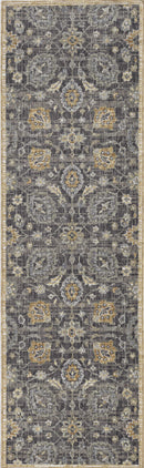 Rugs Vintage Rugs - 63" X 91" X 0.'5" Taupe Wool Rug HomeRoots