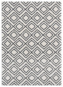Rugs White Rug - 94" x 126" x 1.2" White Microfiber Polyester Oversize Rug HomeRoots