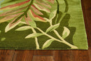 Rugs Wool Area Rugs - 5'3" x 8'3" Wool Multicolor Area Rug HomeRoots