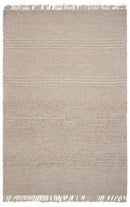 Rugs Wool Area Rugs - 7'9" x 9'9" Wool Natural Area Rug HomeRoots