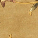 Rugs Wool Rugs - 5'6" Round Wool Gold Area Rug HomeRoots