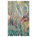 Rugs Wool Rugs - 5'6" Round Wool Ivory/Lilac Area Rug HomeRoots