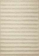 Rugs Wool Rugs - 5' x 7' Wool White Area Rug HomeRoots