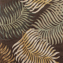 Rugs Wool Rugs - 5' X 8' Wool Espresso Area Rug HomeRoots