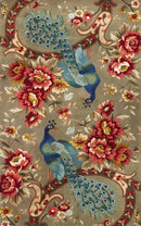 Rugs Wool Rugs - 5' x 8' Wool Sage Area Rug HomeRoots