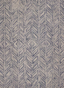 Rugs Wool Rugs - 8' X 10' Wool Blue Area Rug HomeRoots
